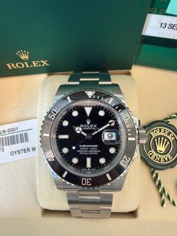 Rolex Submariner Date New Sept Card