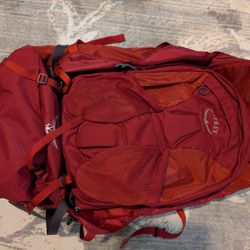 Osprey Farpoint 55L Travel Pack Backpack Jasper Red