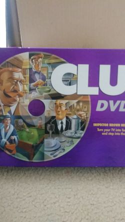 CLUE DVD GAME
