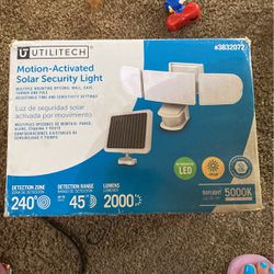 Motion Activated Solar Security Light 
