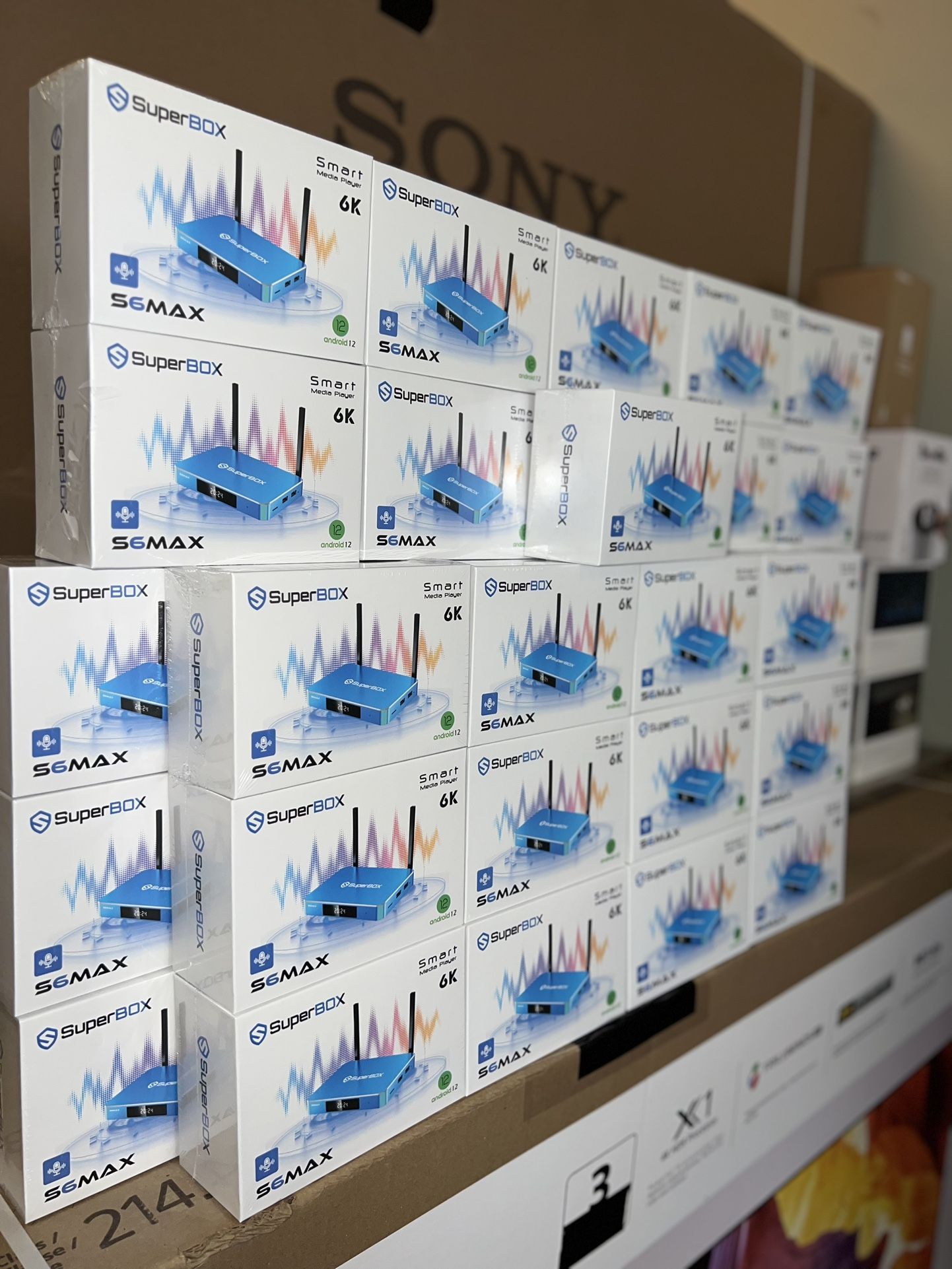 SUPERBOX SUPER BOX S6 MAX S6MAX WHOLESALE PRICE VARYS 1 YEAR WARRANTY