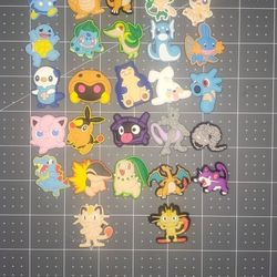 Pokemon Croc Charms