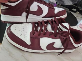 Nike Dunk Low White Dark Beetroot Sneakers