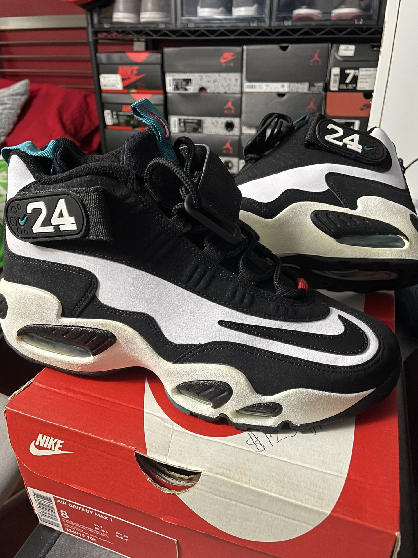 NIKE AIR Griffey Max 1 White Freshwater 2016