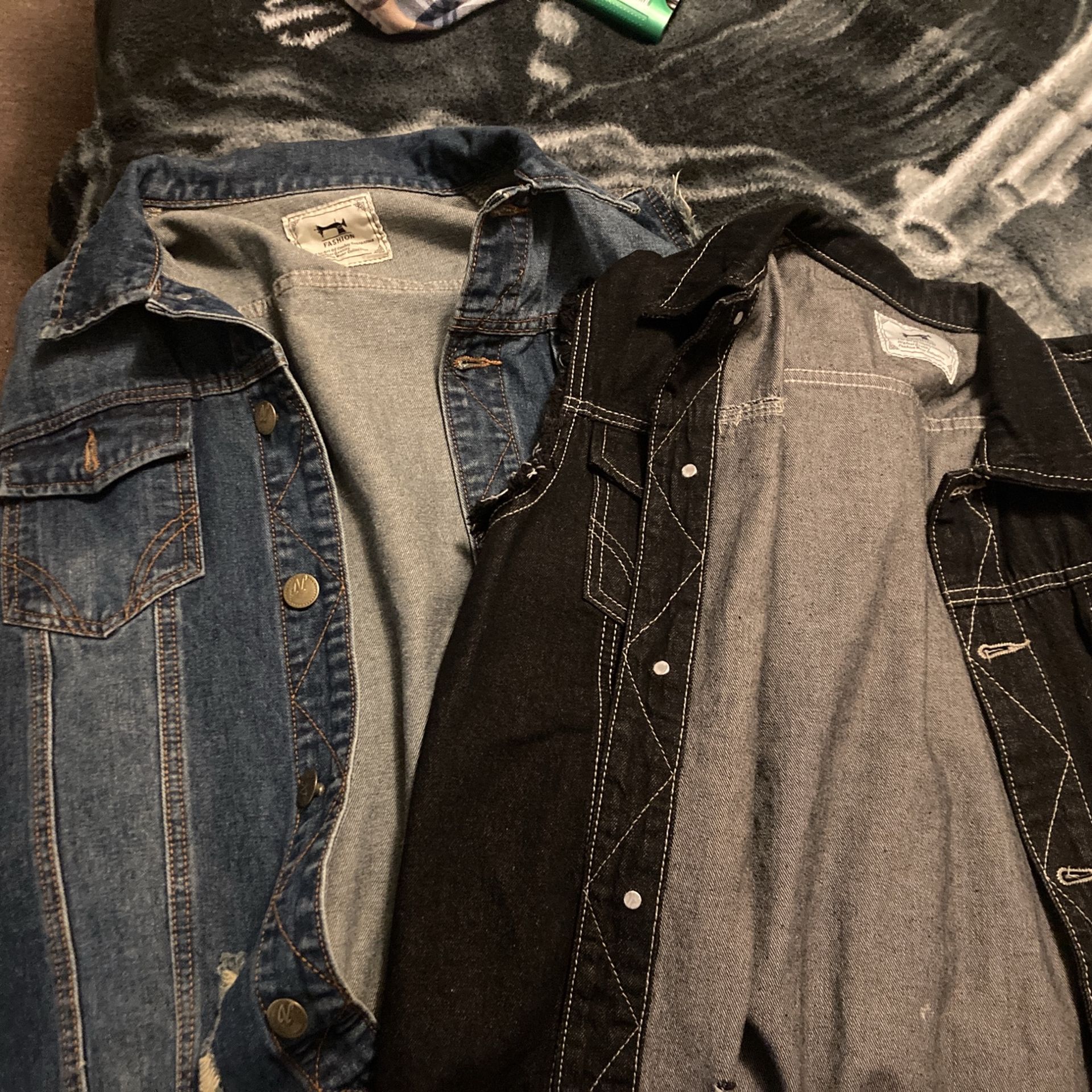 Distressed Vests Men