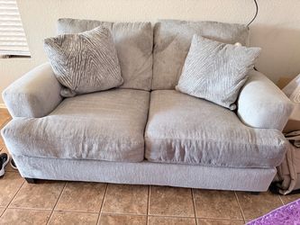 Couch, love seat and Ottoman
