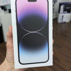 Iphone 14 Pro Max Unlocked 256GB In Box 