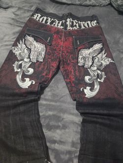 Rare raw blue  jeans size 38