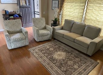Couch and chairs