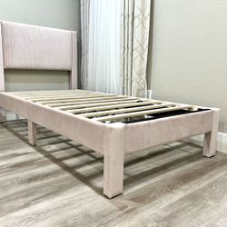 Pink Twin Size Bed Frame 