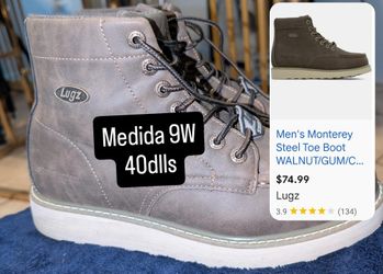 Lugz Steel Toe Shoes