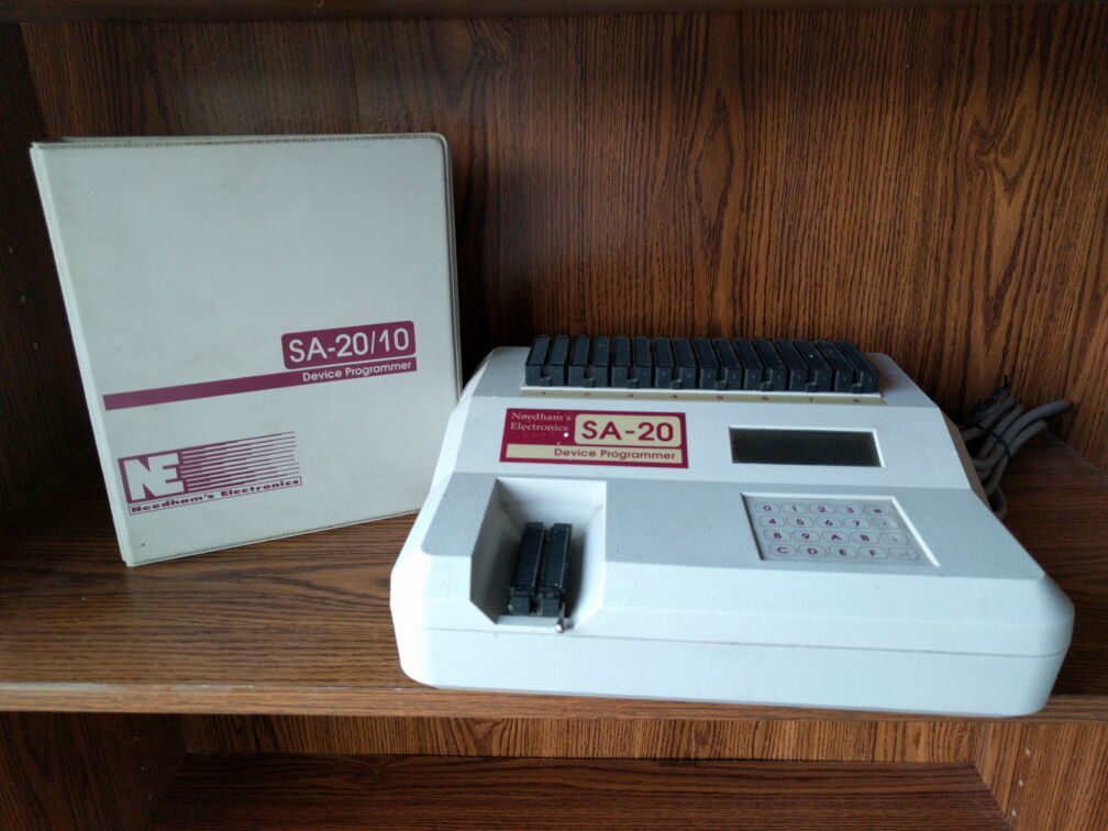 TRADE = Needham's SA-20 Device Programmer with Manual