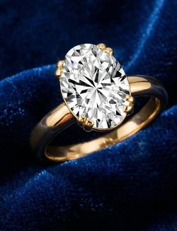 14k Diamond ring 5.04 carats