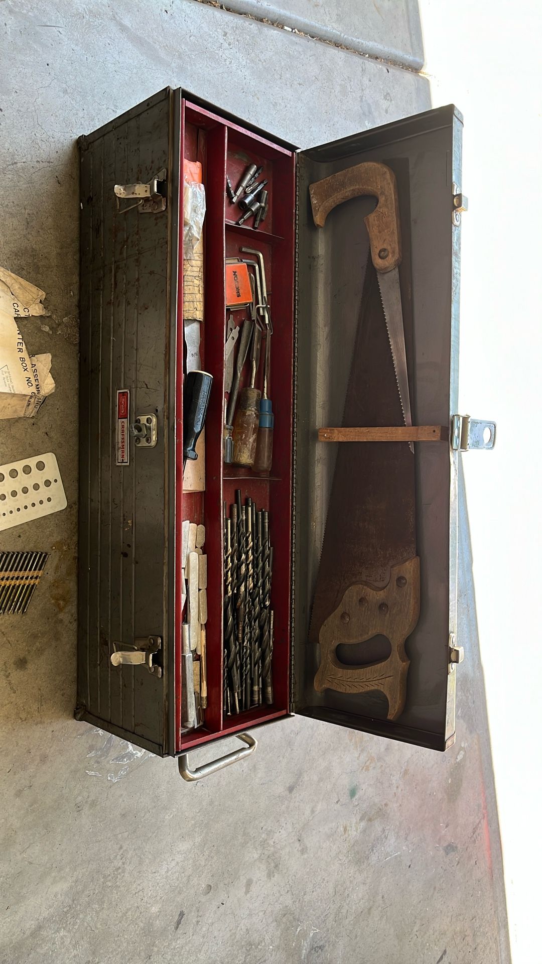 Craftsman Carpenter Tool Box