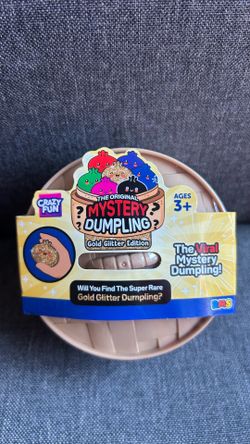 The Viral Mystery Gold Glitter Dumpling (Crazy fun)