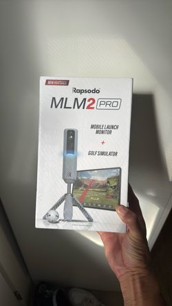 Brand new sealed rapsodo mlm2 pro golf launch monitor, firm price