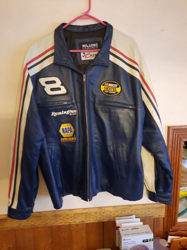 Dale Earnhardt  Jr. Leather Jacket