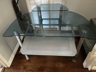 Glass Desk