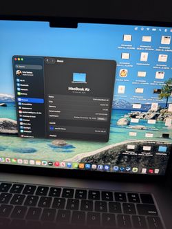 BEEFED UP MACBOOK AIR M4 24GB RAM 1 TB
