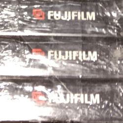 Fujifilm 3pk 6hour blank VHS test Sealed 