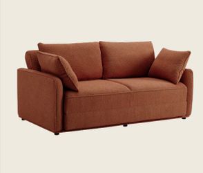 Sol Place sunset sofa bed - burnt orange