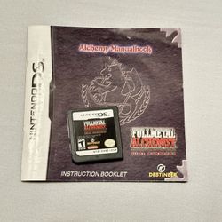 Fullmetal Alchemist Dual Sympathy Nintendo DS *Game/Manual Only*