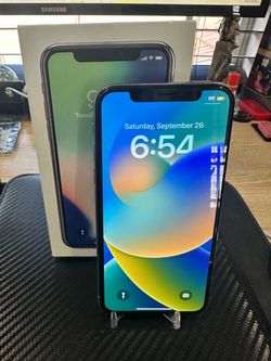 📱 Apple iPhone X – 64GB – Silver – Fully Functional comes with box