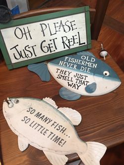 3 fishing signs