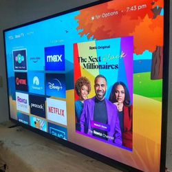 🟥TCL 65"   4K  SMART TV  LED  HDR  With  APPLE TV   DOLBY  VISION  FULL  UHD  2160p🟥 ( FREE  DELIVERY ) 🟥NEGOTIABLE 🟥