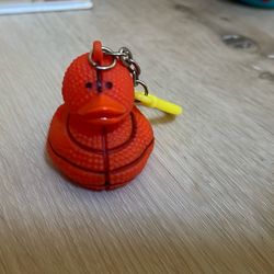 Vintage Basketball Rubber Duckie