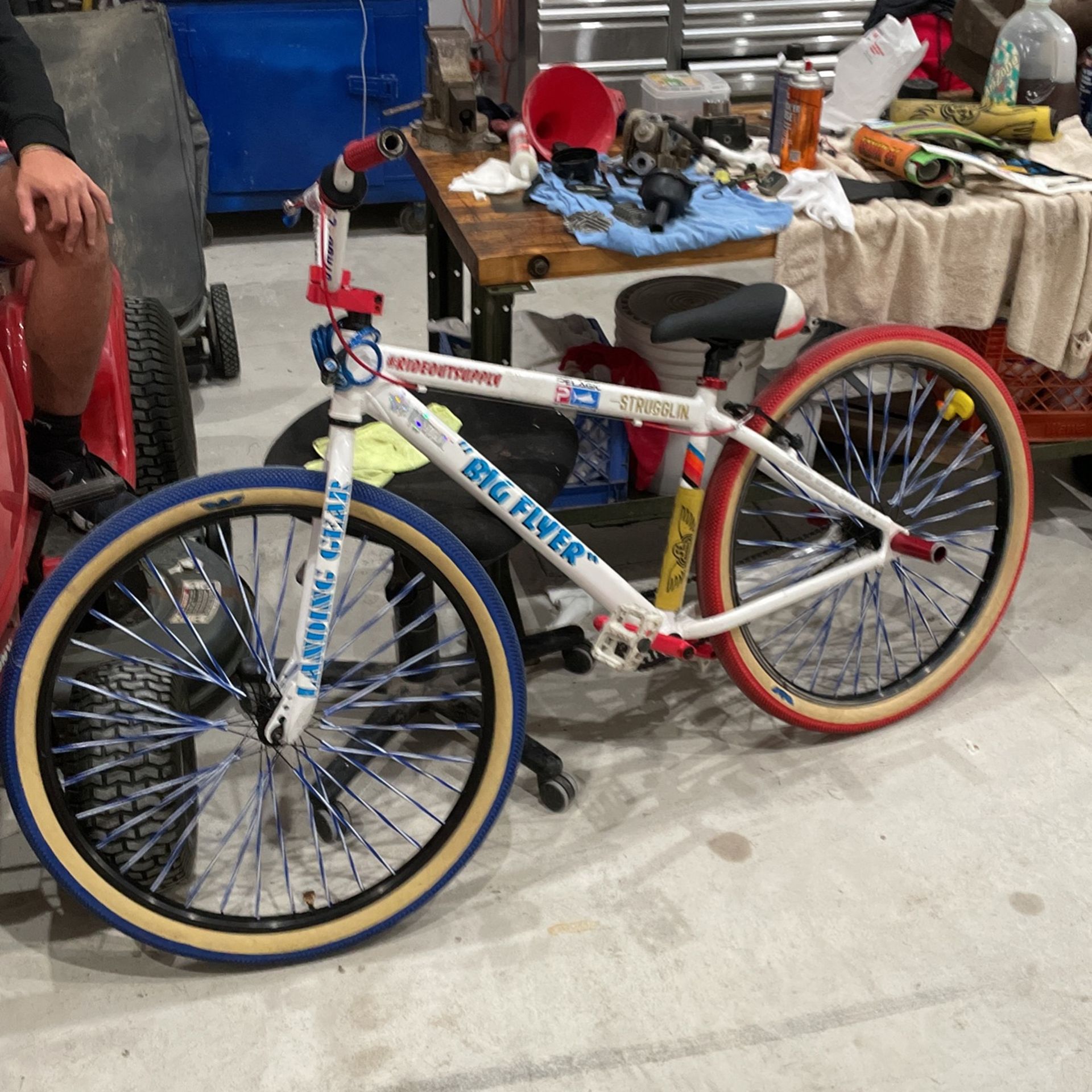 Big flyer trade for fat tire bike with cash on top