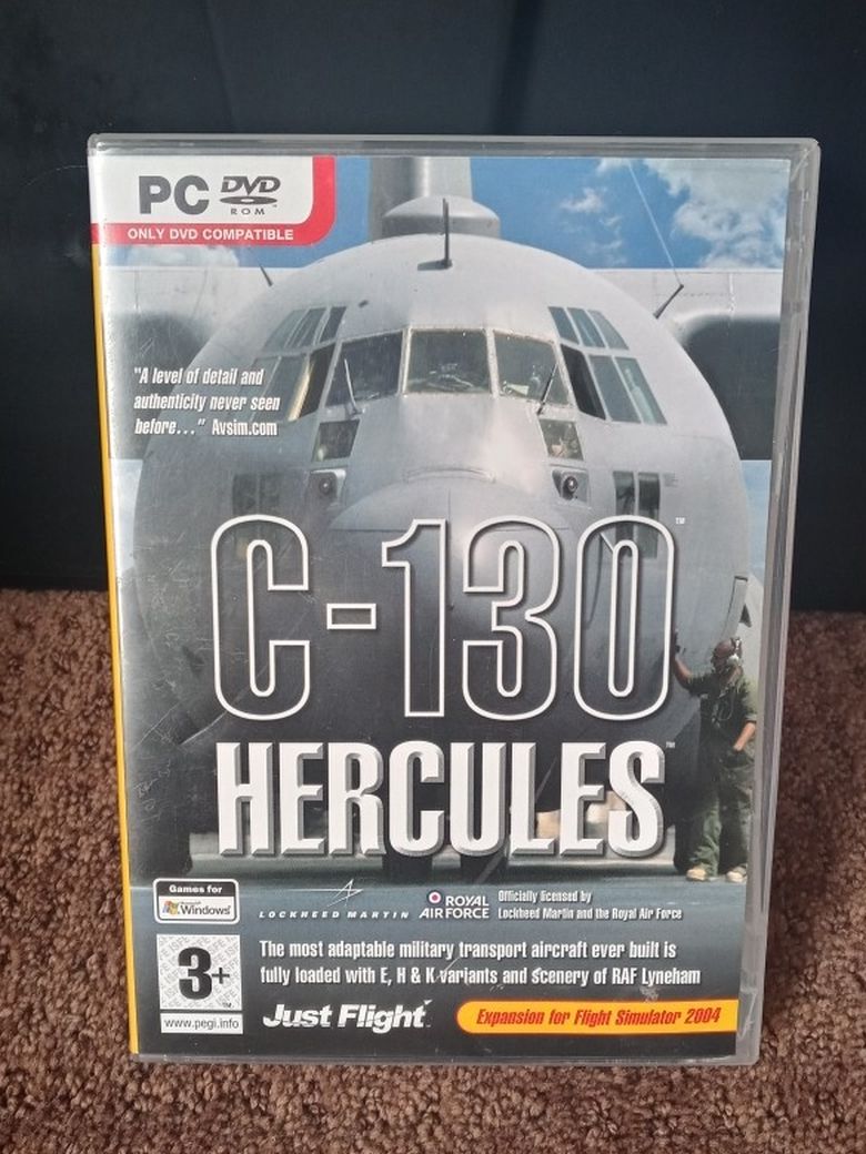 Just Flight C-130 Hercules PC DVD ROM