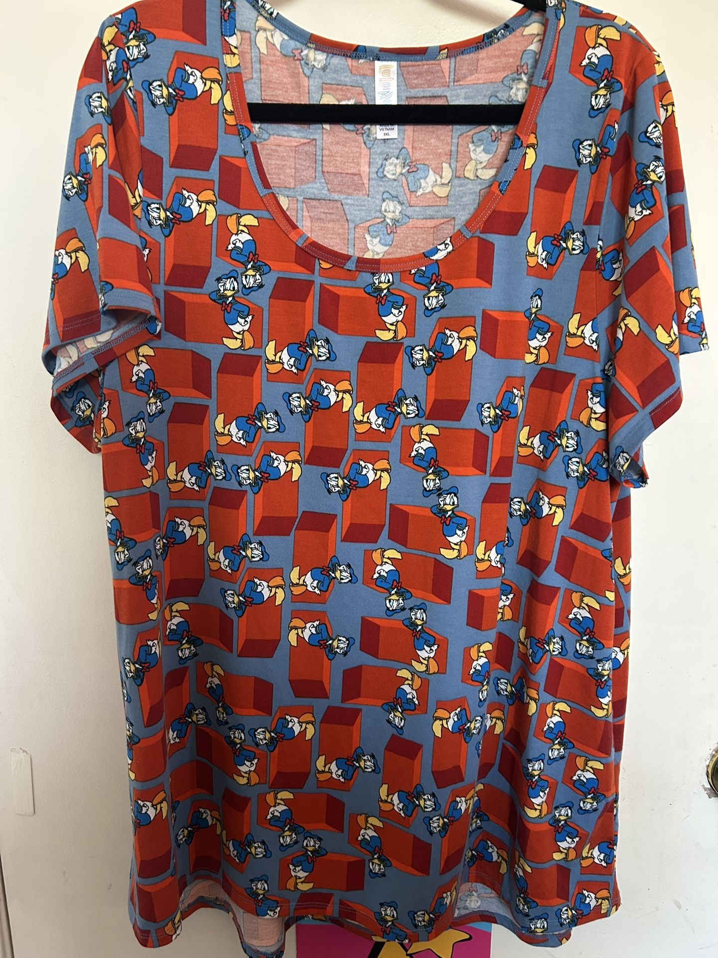 Women's Plus Size 3X Disney Classic T Donald Duck New Without Tags