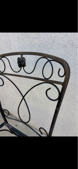 Wrought iron chairs