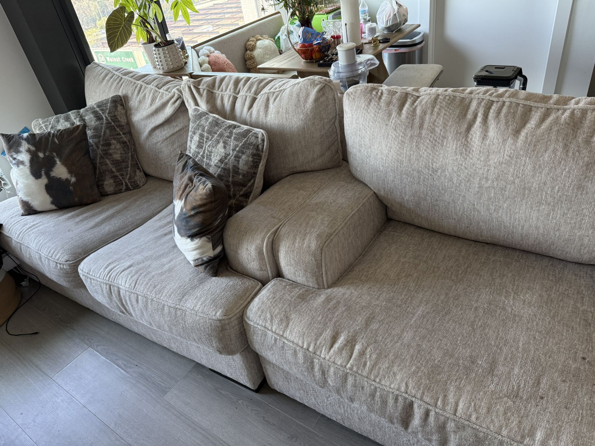 Cream Couch 