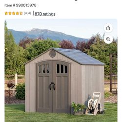New 8FT x7.5FT storage shed 