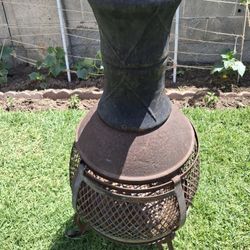 Used Cast Iron Wood Burning 34" Chimney 