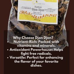 Djon Djon Haitian Black  Mushrooms 