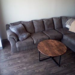 $200 L-Couch And Coffee Table 