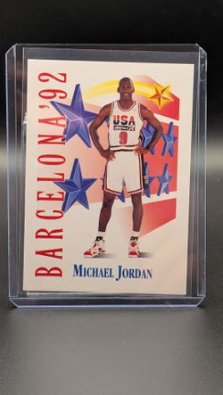 Michael Jordan 1992 SkyBox USA Basketball Dream Team Card