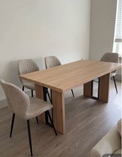 Farm style table and chairs