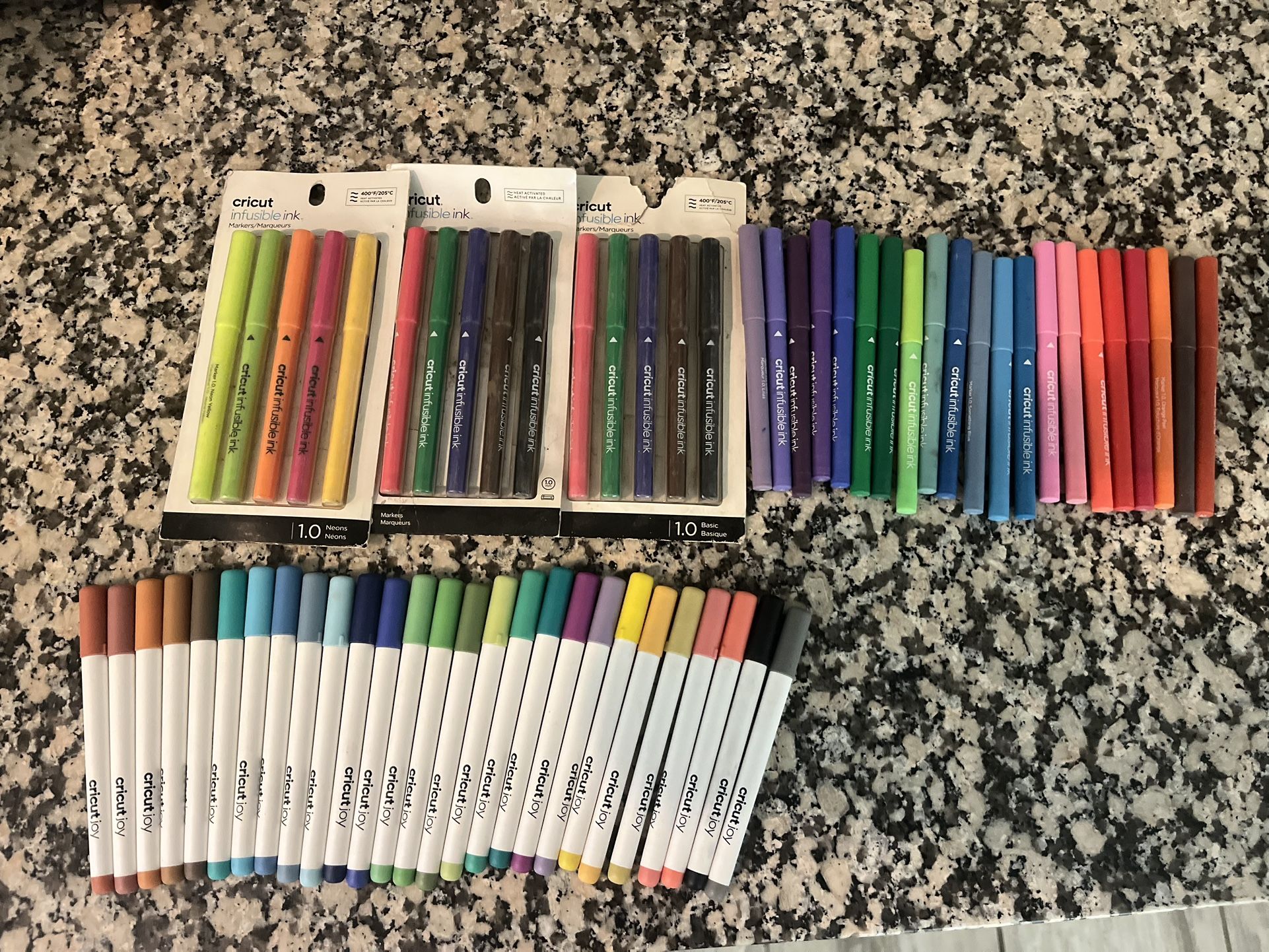 Cricut fine point pens and infusable ink markers