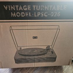 Vintage turntable model lpsc-026