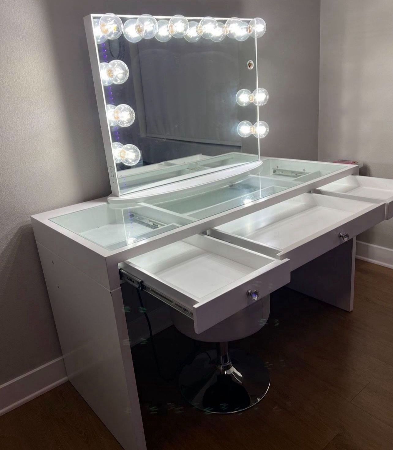 Impressions Vanity With Stool $500