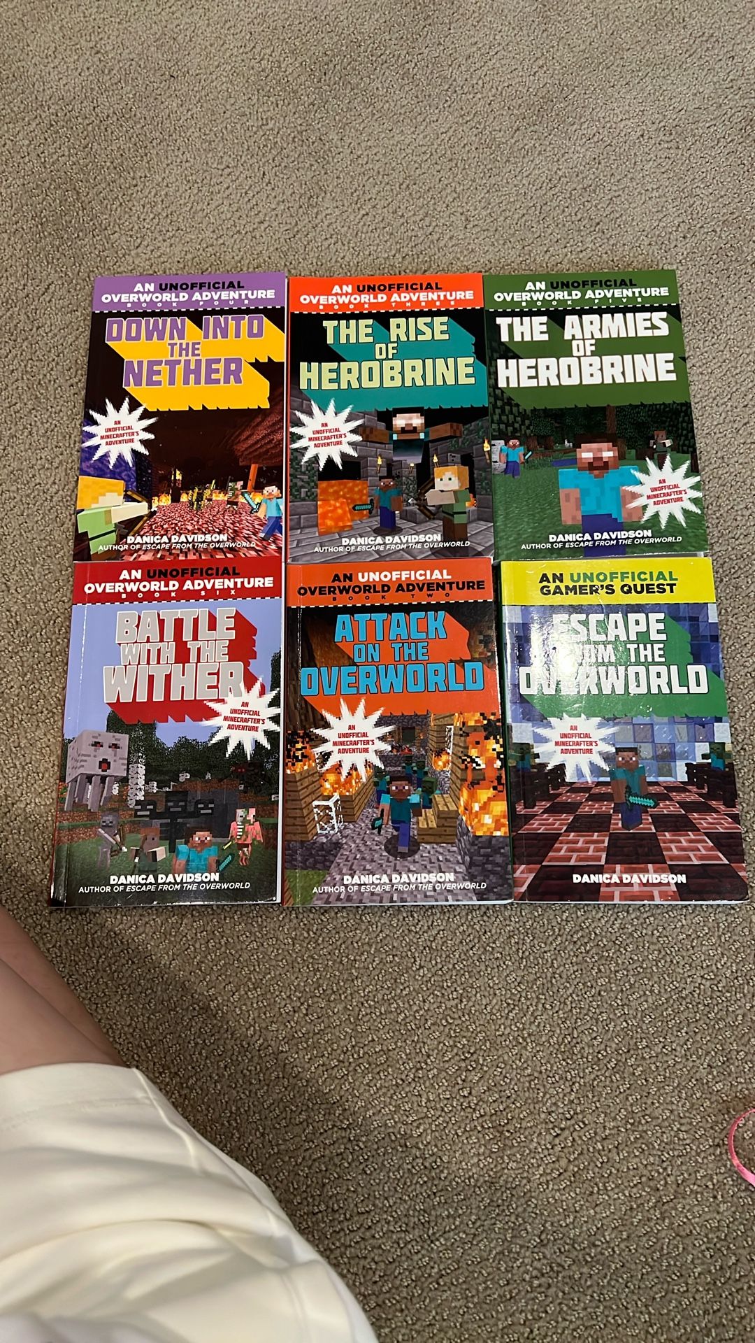 An Unofficial Overworld Adventure Full Set Of 6