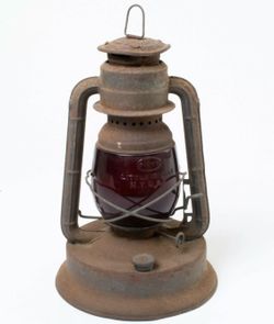 Vintage Railway Signal Lantern Dietz Brand Little Wizard Little Giant