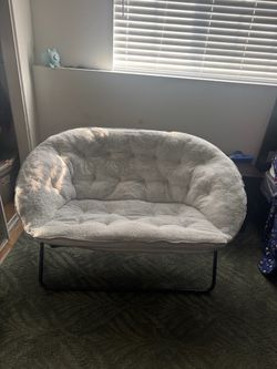Chair Faux Fur Loveseat