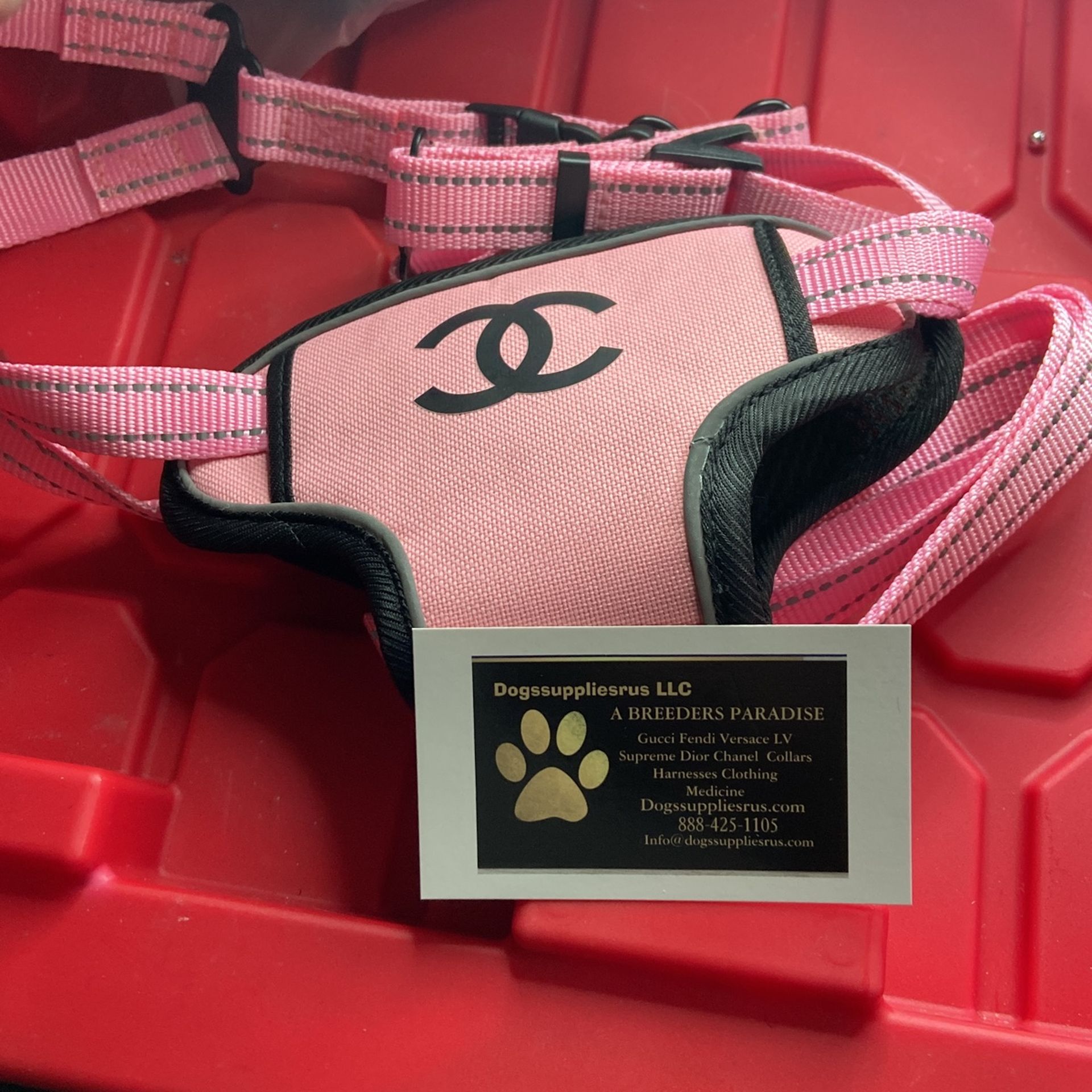 Chanl Dog Harness And Leash