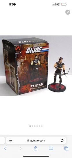GIJOE Zartan Mini Statue