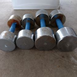 Chrome Dumbbells 